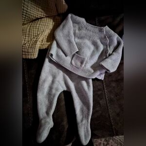 Zara Light Lavender Knit Matching Set